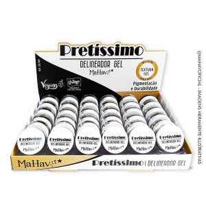 DG-MV DELINEADOR GEL PRETÍSSIMO MAHAV C/36