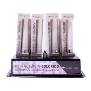 DLC DELINEADOR LIQUIDO COLORIDO MAX LOVE C/32