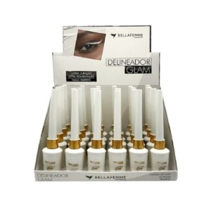 BF10091 DELINEADOR GLAM WHITE BELLA FEMME C/24