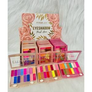 CS3096 PALETA DE SOMBRAS FIRST LOVE PINK 21 C/24