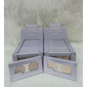 HB-7525 PALETA DE ILUMINADORES FEELS MOOD RUBY ROSE C/12
