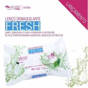 LDF LENÇO DEMAQUILANTE FRESH MAX LOVE