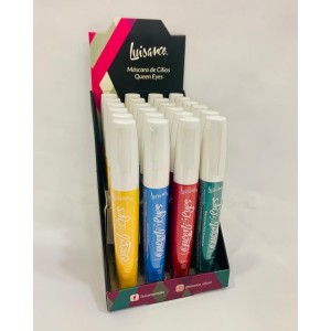 L3122 MÁSCARA P/CÍLIOS QUEEN EYES LUISANCE C/24